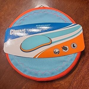 Paraflight Dog Toy - Blue and Orange